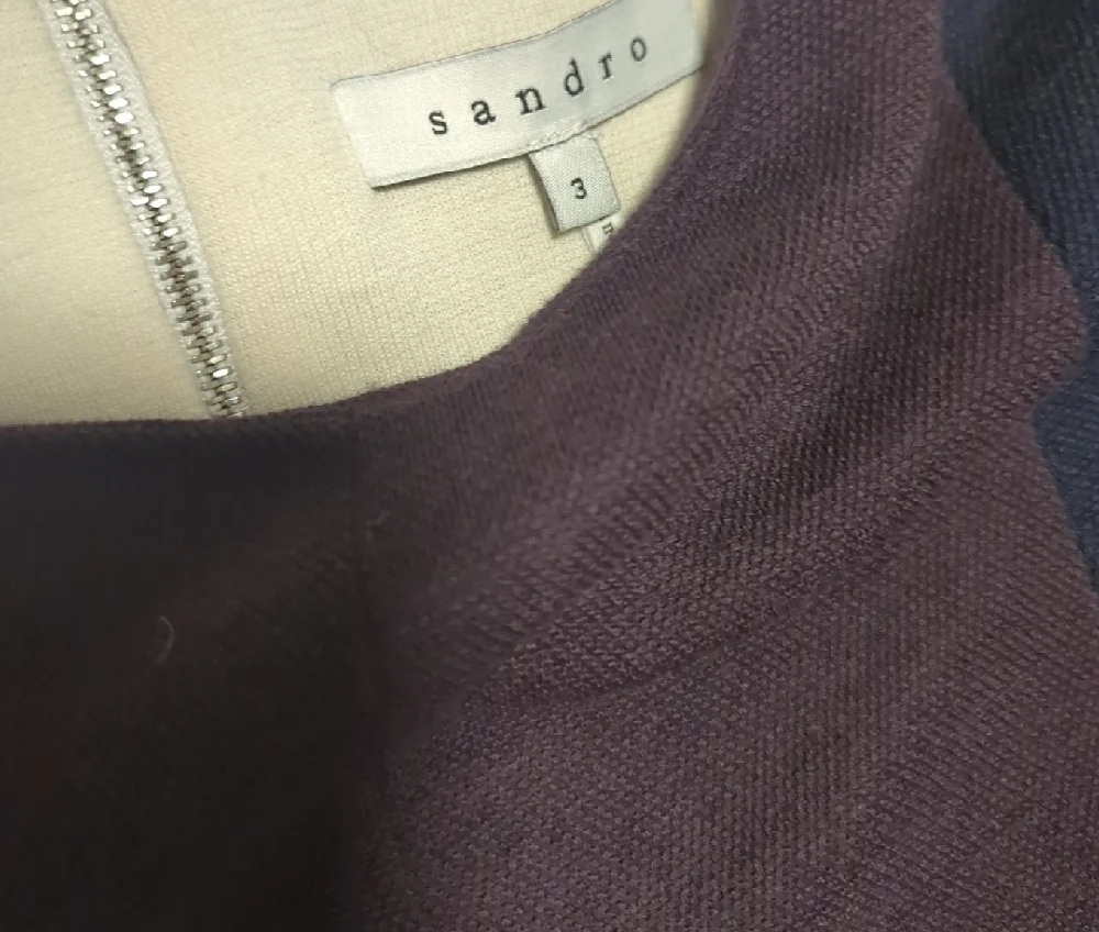 Sandro Color Block Dress - Picture 2 of 4